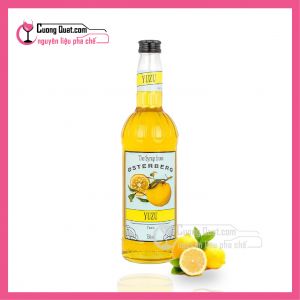 Siro ORANA(Osterberg) Hương Chanh YUZU 750ml(Mua 6 chai giảm 2k, mua 30 chai giảm 5k)