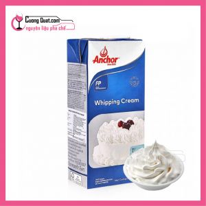 Whipping Cream Anchor 1Lít Mua  6 hộp giảm 1k, 12 hộp giảm 2k/1  hộp