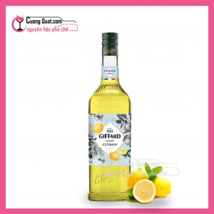 Siro Giffard Chanh Citron 1L(Mua 1 thùng giảm 2k/ 1 chai)