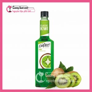 Syrup Davinci Kiwi 750ml(mua 12 chai Giá 172k, mua 60 chai giá 170k, 120 chai Giá 169k Có thể mix mùi)