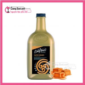 SỐT Davinci Caramel MUỐI ( SAUCE 2L) ( Mua 3 chai giảm 4k, có thể mix với caramel và socola)