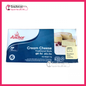 (Hàng Lạnh) BÁNH PHÔ MAI AnChor Cream Cheese 1Kg (CTKM: 6 hộp giảm 1k/ 1 hộp, 12 hộp giảm 2000d/1 hộp)