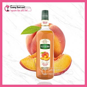 TEISSEIRE Đào - Peach 700ml(Mua 6 Chai Giảm 2k, 30 Chai Giảm 4k, có thể mix)