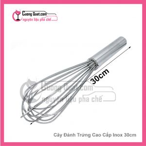 (Dụng Cụ)Cây Đánh Trứng Cao Cấp INOX 30cm