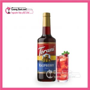 Torani Raspberry 150ml (Chai Nhỏ Xíu 150ml)