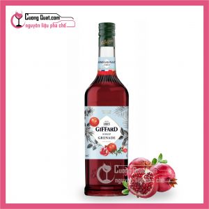 Siro Giffard Lựu Quả POMEGRANATE 1L(Mua 6 Chai giảm 5k/ 1 chai)