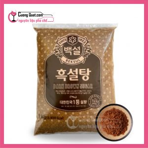 ĐƯỜNG ĐEN HÀN QUỐC BEKSUL 1KG (LOẠI 2 )(Mua 1 thùng giảm 2k)