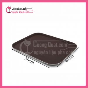 (Dụng Cụ)Khay Chữ Nhật chống trượt ( 30x40cm)