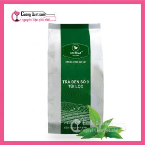 Trà Lộc Phát Trà Đen TÚI LỌC Số 9 (24g/T) 500gr(Mua 24goi giảm 2k/ 1 kg, mua 60goi giảm 5k/1kg)