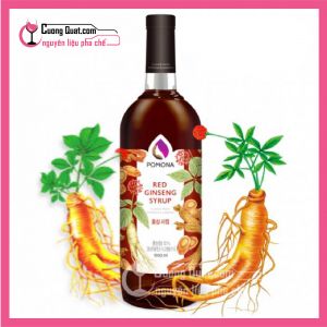 Syrup PoMoNa Nhân Sâm 1L(Mua 6 Chai giảm 5k/ 1 chai)