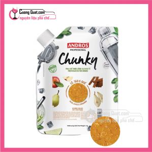 Mứt trái cây Chunky Andros vị Táo Lê Quế 1KG(Mua 1 thùng giảm 2k, mua 5 thùng giảm 5k)