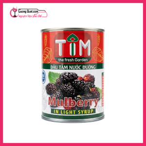 (Đồ Hộp) Dâu Tằm Nước Đường Đóng Lon TIM (CTKM: Mua 1 thùng giảm 2k/ 1 hộp, mua 5 thùng giảm 3k/ 1 hộp)