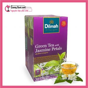 Trà Dilmah Trà Xanh Hoa Nhài (Jasmine Green Tea) 1.5gx20 Gói( Mua 12 hộp giảm 2k/ 1 hộp )