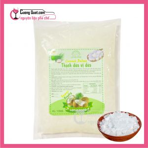 Thạch Dừa LOTUS 1,5KG Nguyên Vị(Mua 10 giảm 1k/ 1 gói, mua 20 giảm 3k/ 1 gói)