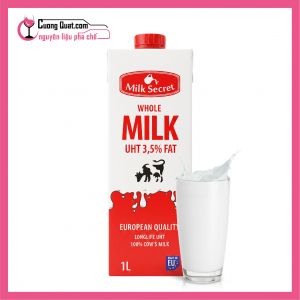 Secret Sữa Tươi Tiệt Trùng 3.5% 1L (1 thùng giảm 2k - 5 thùng giảm 3k - 10 thùng giảm 4k)