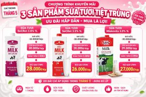 Sữa Tươi SecRet 3.5% 1L(CTKM Tháng 5 :Mua Từ 1 thùng giá 26.000đ/ 1 Hộp)