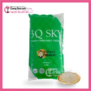 Trân châu 3Q SKY TRẮNG NGỌC TRAI 2KG(Mua 6 gói giảm 5k/ 1 gói, 30 gói giảm 7k/ 1 gói, CÓ THỂ MIX)