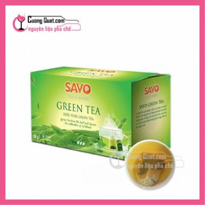 Trà Savo(Túi Lọc)Hương Trà Xanh (Green Tea)(Mua 12 Tặng 1 )