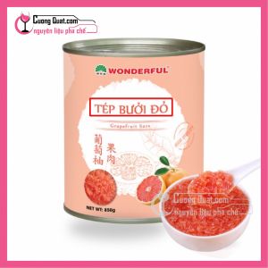 Tép BƯỞI ĐỎ CAO CẤP WONDERFUL ( Mua 12 hộp giảm 1k/ 1 hộp,Mua 60 hộp giảm 2k/ 1 hộp))