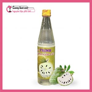 Siro Trinh Mãng Cầu 600ml (Ctkm: Mua 1T Giảm 2k/ 1 Chai)