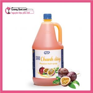 Siro GTP Chanh Dây Chai 1,9 lít (6 CHAI GIẢM 2K/ 1CHAI, CÓ THỂ MIX)