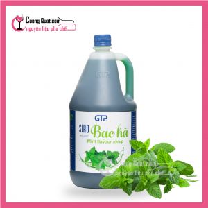 Siro GTP Bạc Hà Chai 1,9 lít(6 CHAI GIẢM 2K/ 1CHAI, CÓ THỂ MIX)