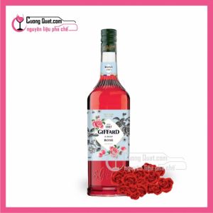 Siro Giffard Rose Hoa Hồng 1L (Mua 6 Chai giảm 5k/ 1 chai)