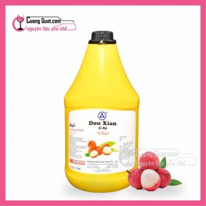 Siro Trình Huy Douxian Vải 2.5kg  (Ctkm: Mua 1T Giảm 2k/ 1 Chai)
