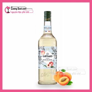 Siro Giffard ĐÀO TRẮNG 1L(Mua 1 thùng giảm 2k/ 1 chai)