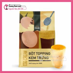 Bột Dans  Topping Kem Trứng 500g(Mua 16 gói giảm 5k/ 1 gói)