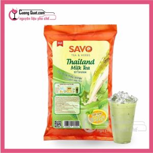 Trà Savo Trà Sữa Thái Xanh 600g ( Mua 12 giảm 2k/ 1 gói )