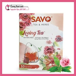 Trà Savo (Túi Lọc) Thảo Mộc Loving Tea 20g ( 10túi x 2g ) ( Mua 12 Tặng 1)