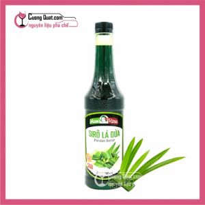 Siro Goldenfarm Lá Dứa 700ml(Mua 12 chai giảm 2k/ 1 chai, có thể mix)