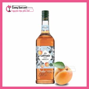 Siro Giffard Mơ 1L (Ctkm: Mua 1T Giảm 2k/ 1 Chai)