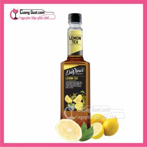 Siro Davinci Trà Chanh 750ml(mua 12 Chai Tặng Thêm 1 Chai Có thể mix mùi)