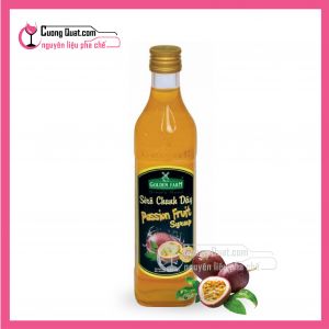 Siro GoldenFarm Chanh Dây 520ml (12 CHAI GIẢM 2K/ 1CHAI, CÓ THỂ MIX)