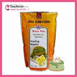 Pudding Dou Xian MATCHA 1kg ( Mix 12 gói giảm 5k/ 1 gói )