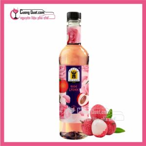 Siro Hestia Vải Hoa Hồng 750ml Mua 6 chai giảm 2k/ 1 chai, 12 chai giảm 5k/ 1 chai...