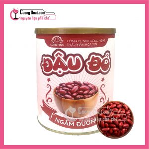 Đậu Đỏ LotusFood 930gr ( Mua 12 hộp giảm 1k/ 1 hộp,Mua 60 hộp giảm 2k/ 1 hộp))