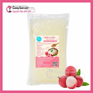 Trân Châu 3Q BIBI Hương Vải 2kg(Mua 6 gói giảm 5k/ 1 gói, 30 gói giảm 7k/ 1 gói, CÓ THỂ MIX)