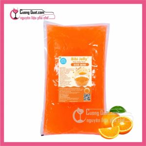 Trân Châu 3Q BIBI Hương Cam Trơn 2kg( Size Mini )(Mua 6 gói giảm 5k/ 1 gói, 30 gói giảm 7k/ 1 gói, CÓ THỂ MIX)