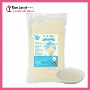 Trân Châu 3Q BIBI Trắng Trơn 2kg( Size Mini )(Mua 6 gói giảm 5k/ 1 gói, 30 gói giảm 7k/ 1 gói, CÓ THỂ MIX)