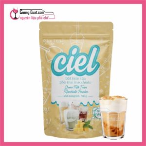 Bột Ciel Màng Sữa Machiato Phô Mai 500g (Mua 20 Gói giảm 3k, mua 40 gói giảm 5k)