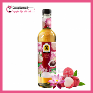 Siro Hestia Vải Sen 750ml Mua 6 chai giảm 2k/ 1 chai, 12 chai giảm 5k/ 1 chai...