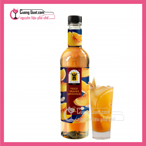 Siro Hestia Đào Cam Sả 750ml Mua 6 chai giảm 2k/ 1 chai, 12 chai giảm 5k/ 1 chai...