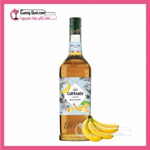 Siro Giffard Chuối 1L  (Mua 1T Giảm 2k/ 1 Chai)