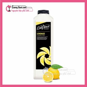 Siro Davinci Lemonade (Chanh Vàng) 1L(Mua 12 Tặng 1)