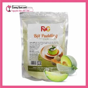 Bột Pudding R&G Dưa Lưới 1kg (CTKM: Mua 10 gói giảm 1k/ 1 gói, 20 gói giảm 2k/ 1 gói, 60 gói giảm 3k/ 1 gói có thể mix)