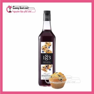 Siro 1883 Bành Muffin Việt Quất 1L