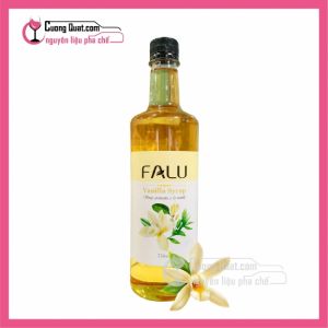 (Siro) Falu Vanilla 750ml (Ctkm Noel : Mua 1T Giảm 2k/ 1 Chai)